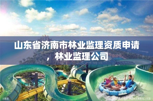 山东省济南市林业监理资质申请,林业监理公司