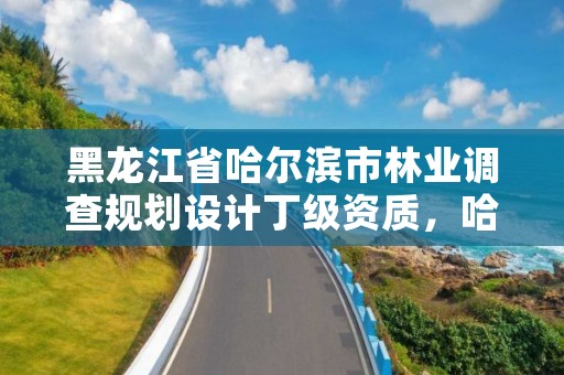 黑龙江省哈尔滨市林业调查规划设计丁级资质,哈尔滨市林业局直属林场