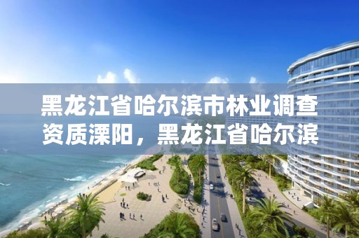 黑龙江省哈尔滨市林业调查资质溧阳,黑龙江省哈尔滨市林业局官网