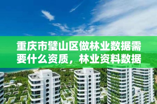 重庆市璧山区做林业数据需要什么资质,林业资料数据