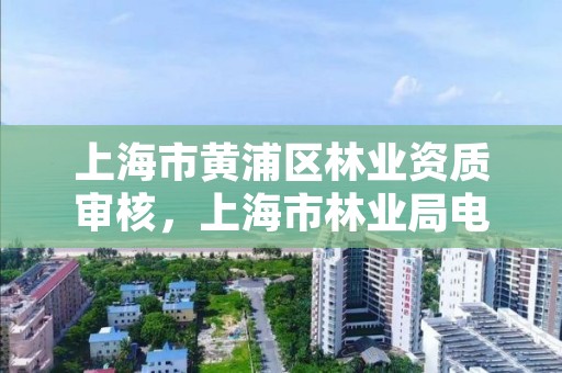 上海市黄浦区林业资质审核,上海市林业局电话号码