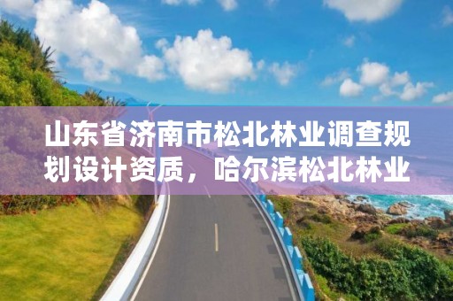 山东省济南市松北林业调查规划设计资质,哈尔滨松北林业局