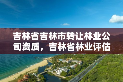 吉林省吉林市转让林业公司资质,吉林省林业评估公司