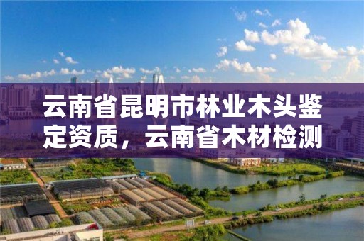 云南省昆明市林业木头鉴定资质,云南省木材检测中心