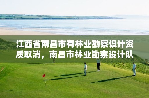 江西省南昌市有林业勘察设计资质取消,南昌市林业勘察设计队