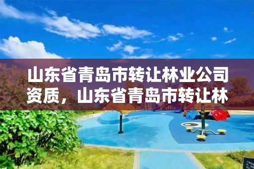 山东省青岛市转让林业公司资质,山东省青岛市转让林业公司资质公告