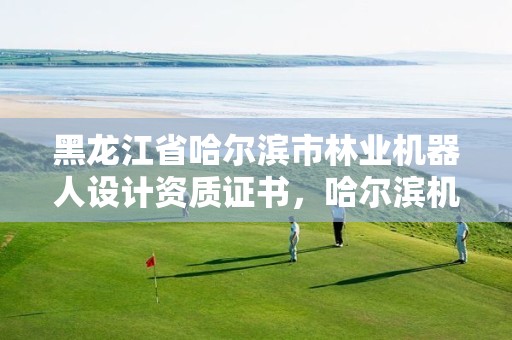 黑龙江省哈尔滨市林业机器人设计资质证书,哈尔滨机器人智能制造规划展示中心