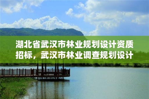 湖北省武汉市林业规划设计资质招标,武汉市林业调查规划设计院有限公司