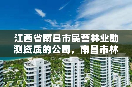 江西省南昌市民营林业勘测资质的公司,南昌市林业学校