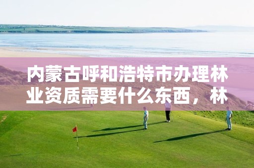 内蒙古呼和浩特市办理林业资质需要什么东西,林业资质要求