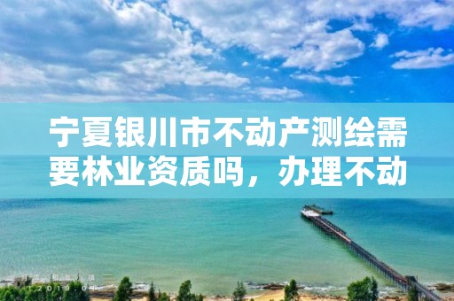 宁夏银川市不动产测绘需要林业资质吗，办理不动产测绘资质需要什么条件
