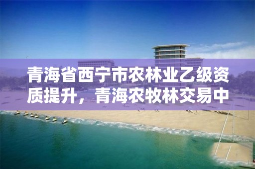 青海省西宁市农林业乙级资质提升,青海农牧林交易中心