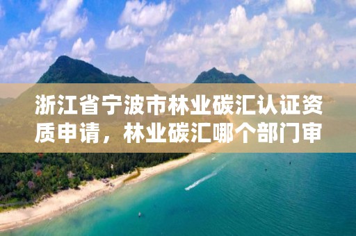 浙江省宁波市林业碳汇认证资质申请,林业碳汇哪个部门审批