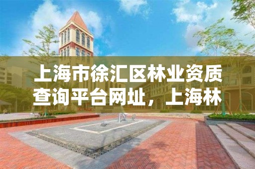 上海市徐汇区林业资质查询平台网址,上海林业部门电话