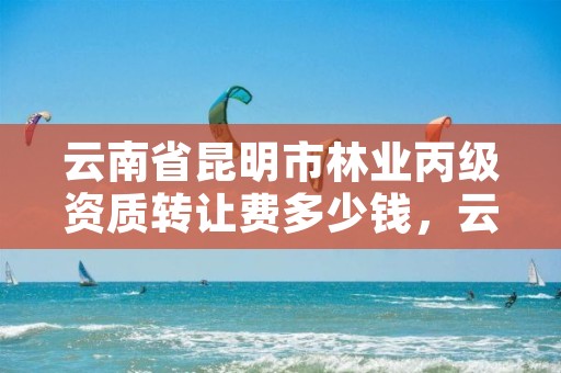 云南省昆明市林业丙级资质转让费多少钱,云南省昆明市林业丙级资质转让费多少钱一年