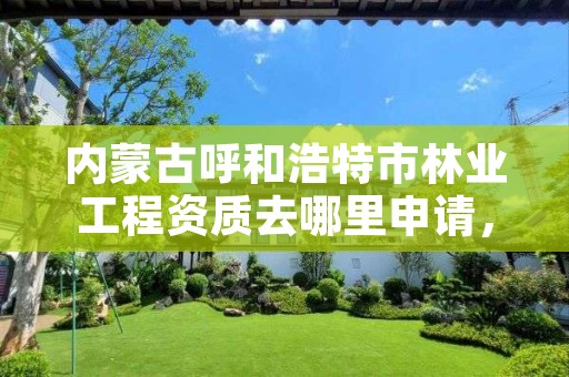 内蒙古呼和浩特市林业工程资质去哪里申请,呼市林业局招标信息