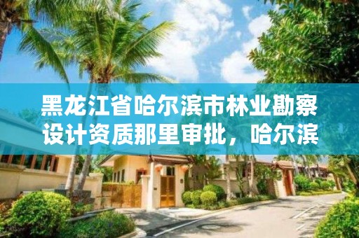 黑龙江省哈尔滨市林业勘察设计资质那里审批,哈尔滨市林业设计院