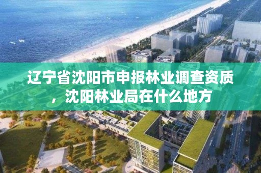 辽宁省沈阳市申报林业调查资质,沈阳林业局在什么地方