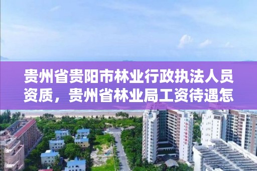 贵州省贵阳市林业行政执法人员资质,贵州省林业局工资待遇怎么样