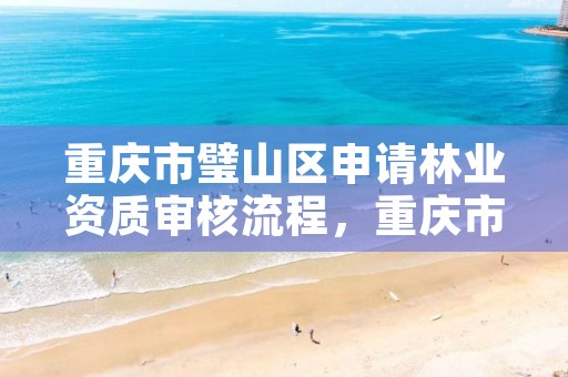 重庆市璧山区申请林业资质审核流程,重庆市璧山区申请林业资质审核流程及时间