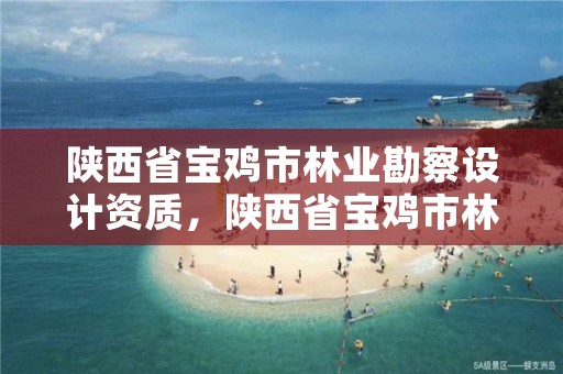 陕西省宝鸡市林业勘察设计资质,陕西省宝鸡市林业勘察设计资质查询