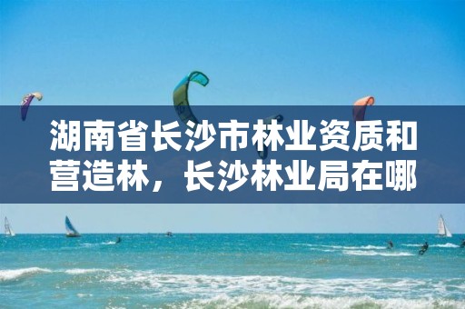 湖南省长沙市林业资质和营造林,长沙林业局在哪里