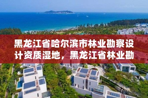 黑龙江省哈尔滨市林业勘察设计资质湿地,黑龙江省林业勘察设计院电话