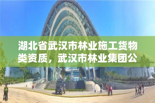 湖北省武汉市林业施工货物类资质，武汉市林业集团公司官网