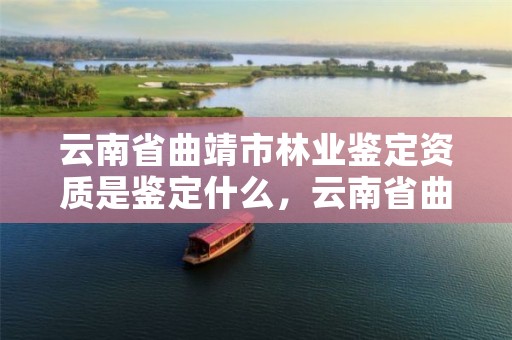 云南省曲靖市林业鉴定资质是鉴定什么,云南省曲靖市林业鉴定资质是鉴定什么的
