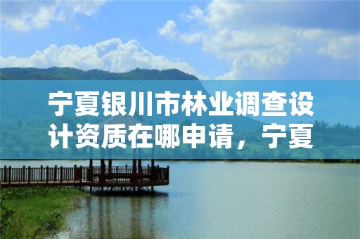 宁夏银川市林业调查设计资质在哪申请，宁夏林业调查规划院