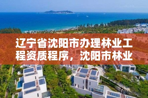辽宁省沈阳市办理林业工程资质程序,沈阳市林业生态建设工作方案