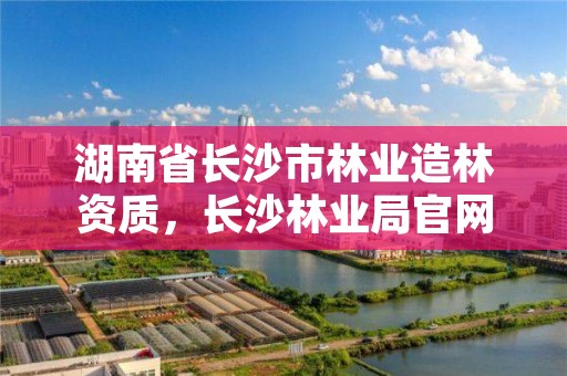 湖南省长沙市林业造林资质,长沙林业局官网