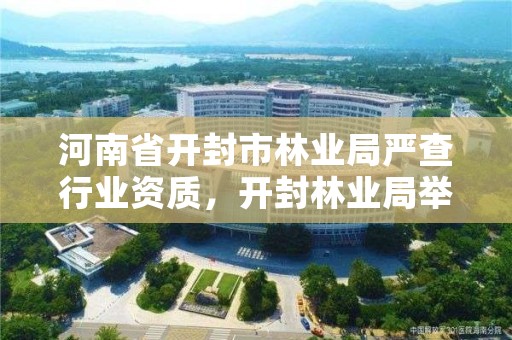 河南省开封市林业局严查行业资质,开封林业局举报电话