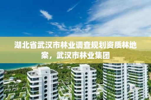 湖北省武汉市林业调查规划资质林地案，武汉市林业集团