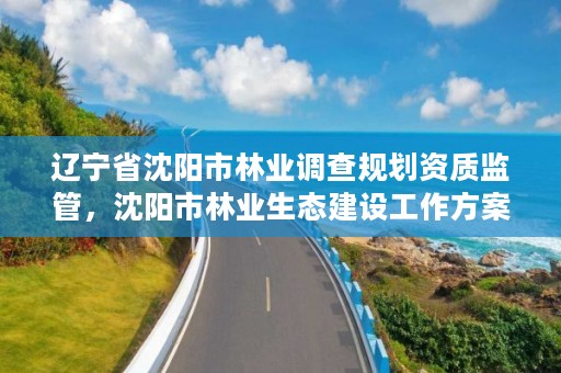 辽宁省沈阳市林业调查规划资质监管，沈阳市林业生态建设工作方案