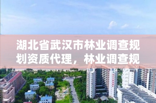 湖北省武汉市林业调查规划资质代理，林业调查规划资质证书