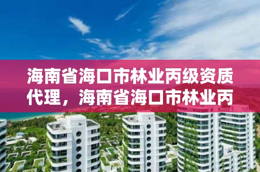 海南省海口市林业丙级资质代理,海南省海口市林业丙级资质代理机构