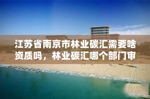 江苏省南京市林业碳汇需要啥资质吗,林业碳汇哪个部门审批