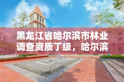 黑龙江省哈尔滨市林业调查资质丁级,哈尔滨林业调查规划有限公司