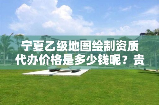 宁夏乙级地图绘制资质代办价格是多少钱呢?贵吗?