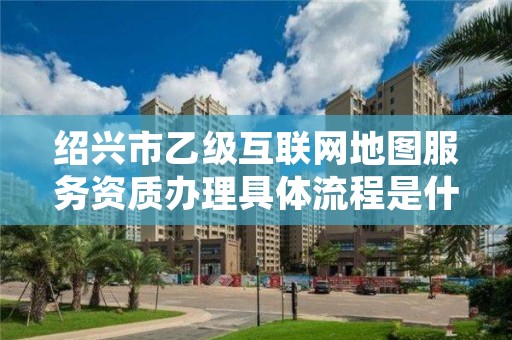 绍兴市乙级互联网地图服务资质办理具体流程是什么？