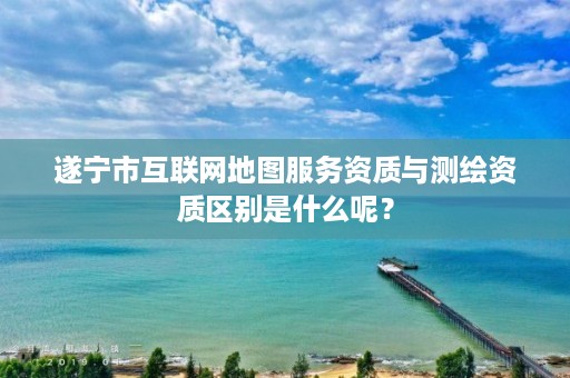 遂宁市互联网地图服务资质与测绘资质区别是什么呢?