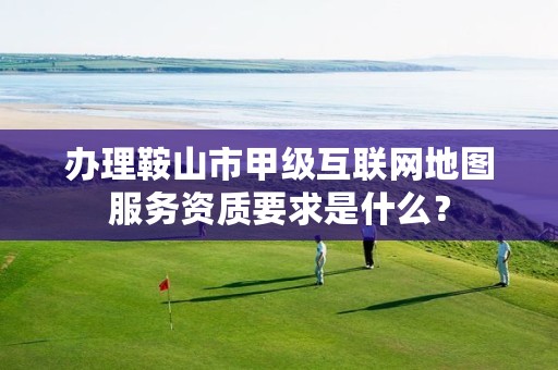 办理鞍山市甲级互联网地图服务资质要求是什么？