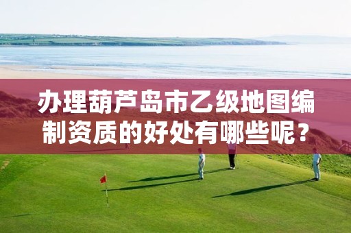 办理葫芦岛市乙级地图编制资质的好处有哪些呢？