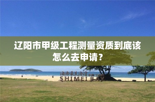 辽阳市甲级工程测量资质到底该怎么去申请？