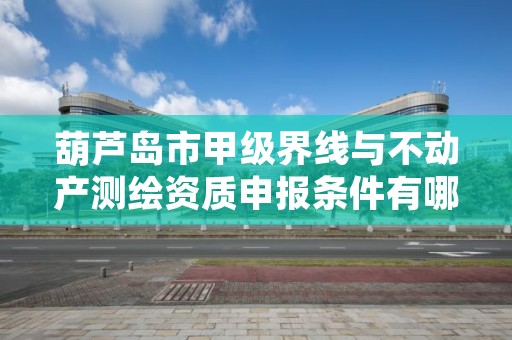 葫芦岛市甲级界线与不动产测绘资质申报条件有哪些？建议收藏！