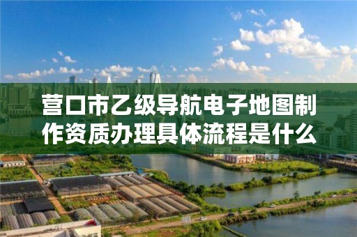 营口市乙级导航电子地图制作资质办理具体流程是什么？