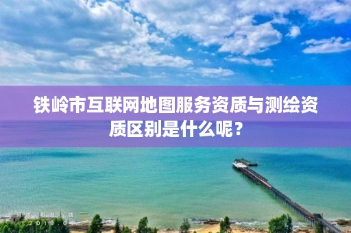 铁岭市互联网地图服务资质与测绘资质区别是什么呢？
