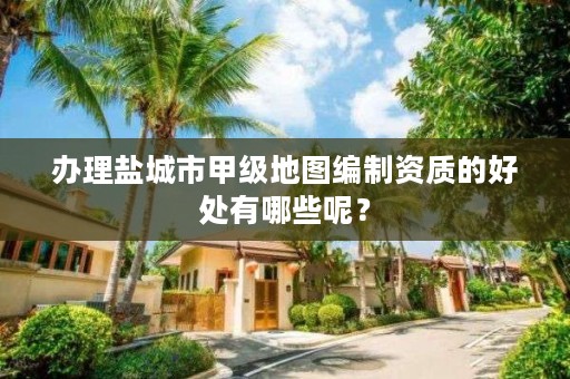 办理盐城市甲级地图编制资质的好处有哪些呢?