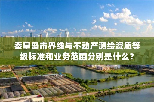 秦皇岛市界线与不动产测绘资质等级标准和业务范围分别是什么?